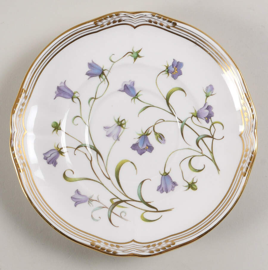 Campanula Saucer for Flat Cream Soup Bowl by Spode-1