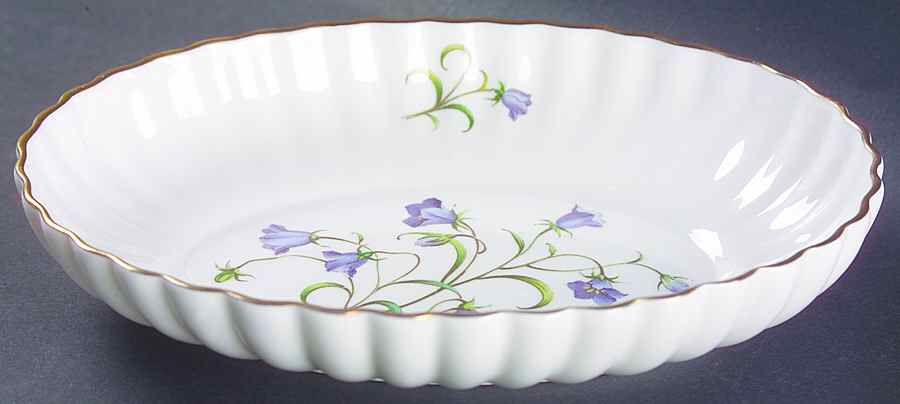 Campanula Oval Sweet Meat Dish by Spode-1