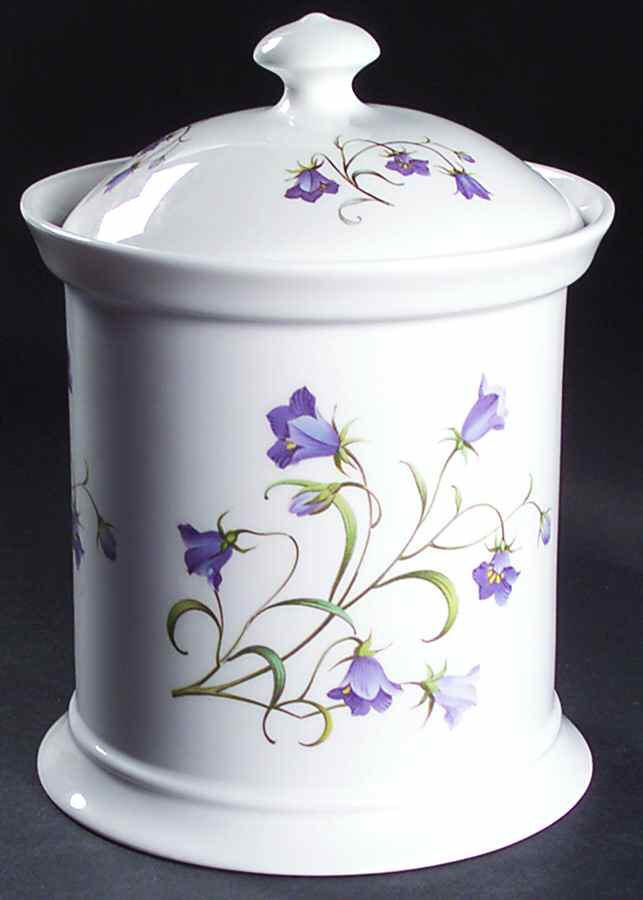 Campanula Cookie Jar & Lid by Spode-1