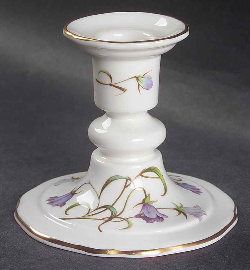 Campanula 3" Candlestick by Spode-1