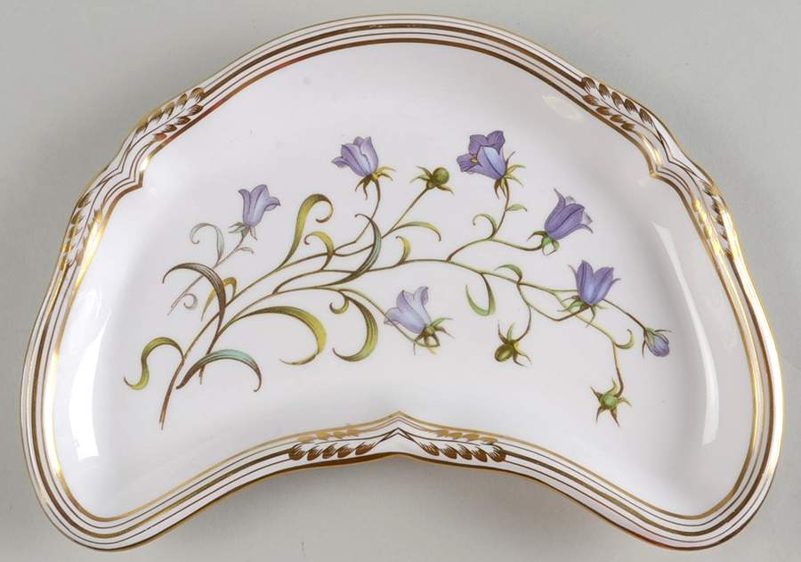 Campanula Crescent Salad Plate by Spode-1