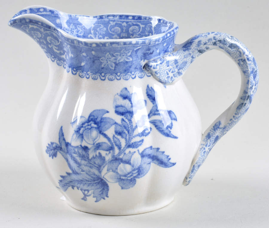 Camilla Blue (Earthenware, Scalloped) 8 Oz Jug by Spode-1
