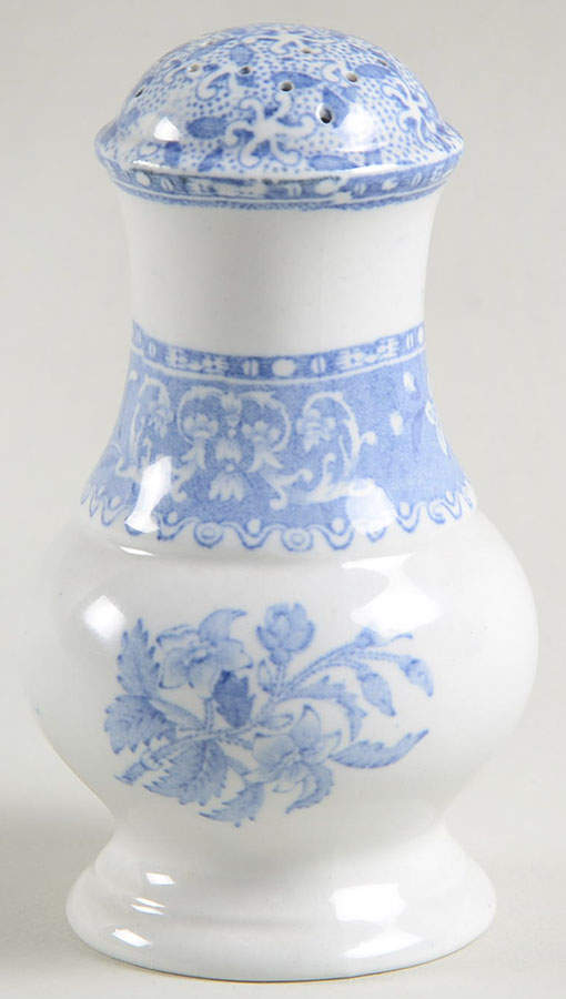 Camilla Blue (Earthenware, Scalloped) Salt Shaker by Spode-1