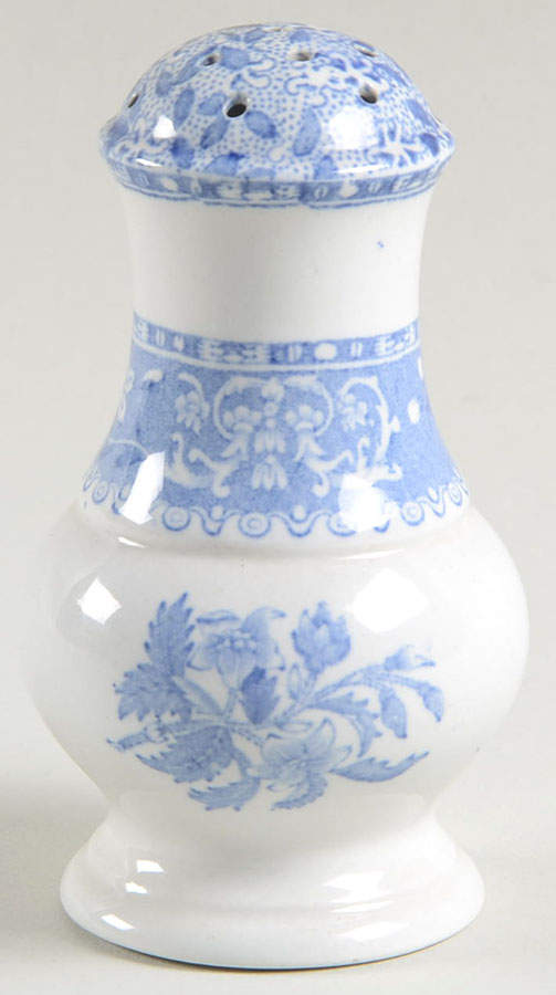 Camilla Blue (Earthenware, Scalloped) Pepper Shaker by Spode-1