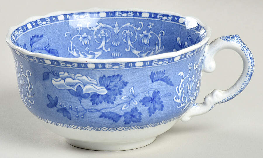 Camilla Blue (Earthenware, Scalloped) Oversized Cup by Spode-1