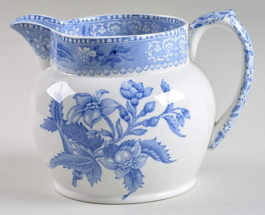Camilla Blue (Earthenware, Scalloped) 16 Oz Jug by Spode-1