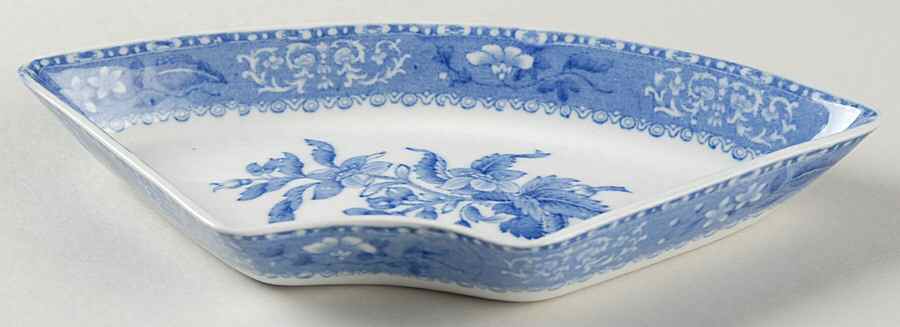 Camilla Blue (Earthenware, Scalloped) Lazy Susan-Side Dish by Spode-1