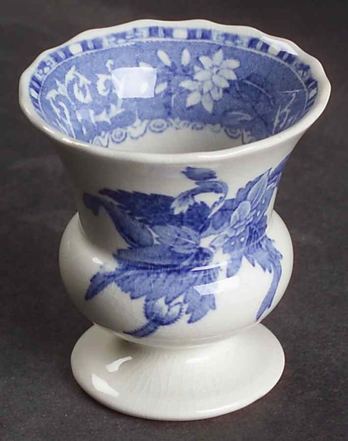 Camilla Blue (Earthenware, Scalloped) Toothpick Holder by Spode-1