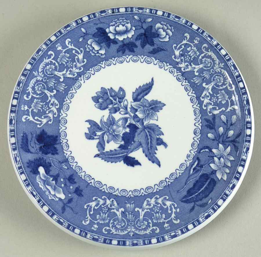 Camilla Blue (Earthenware, Scalloped) Tea Tile by Spode-1