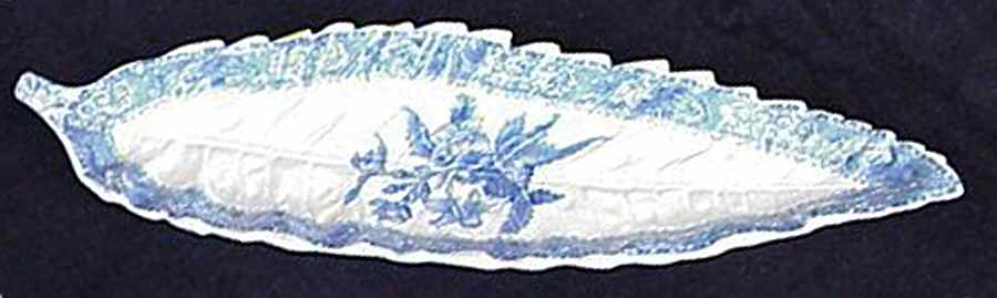 Camilla Blue (Earthenware, Scalloped) Cucumber Tray by Spode-1
