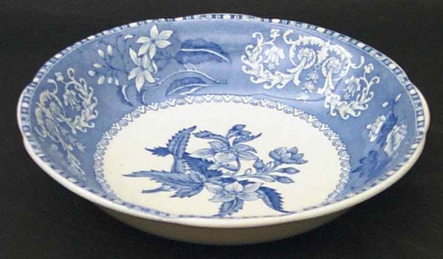 Camilla Blue (Earthenware, Scalloped) Coupe Cereal Bowl by Spode-1