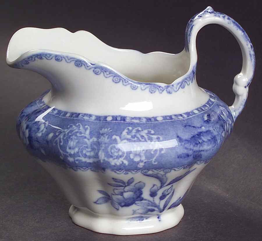 Camilla Blue (Earthenware, Scalloped) Creamer by Spode-1