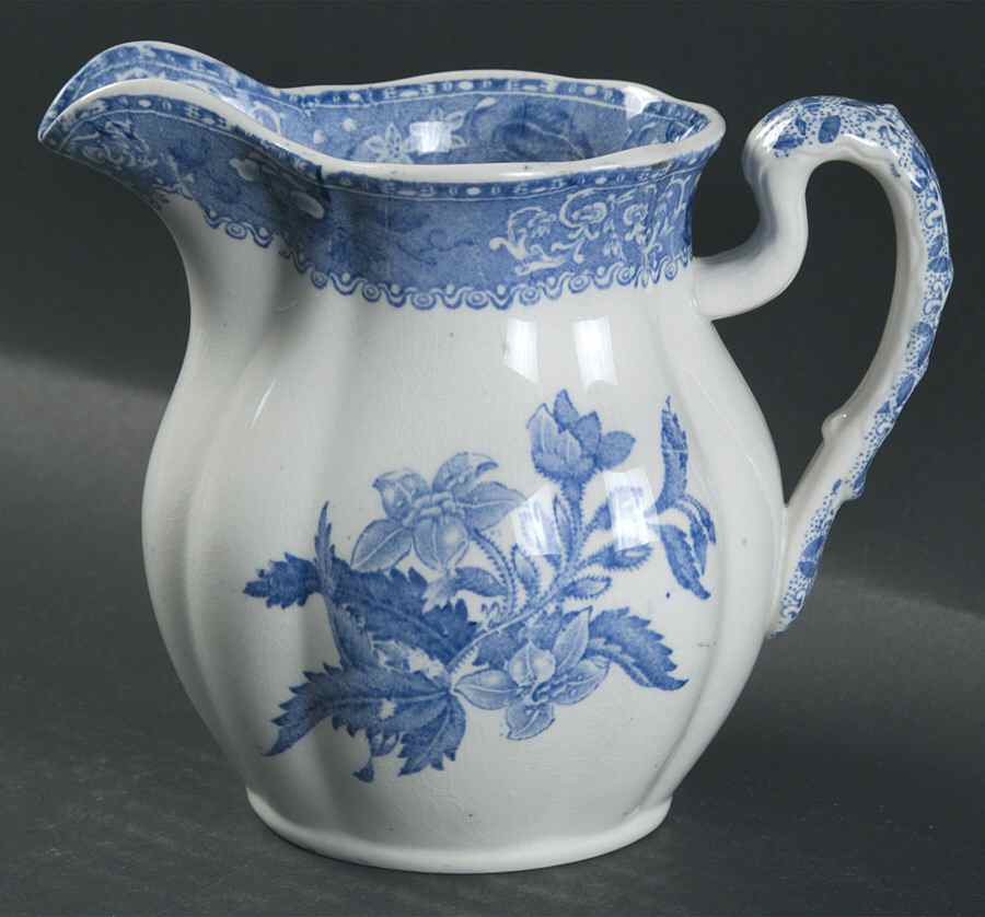 Camilla Blue (Earthenware, Scalloped) 16 Oz Jug by Spode-1