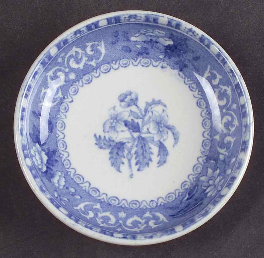 Camilla Blue (Earthenware, Scalloped) Butter Pat by Spode-1