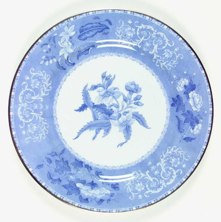Camilla Blue (Bone, Smooth) Dinner Plate by Spode-1