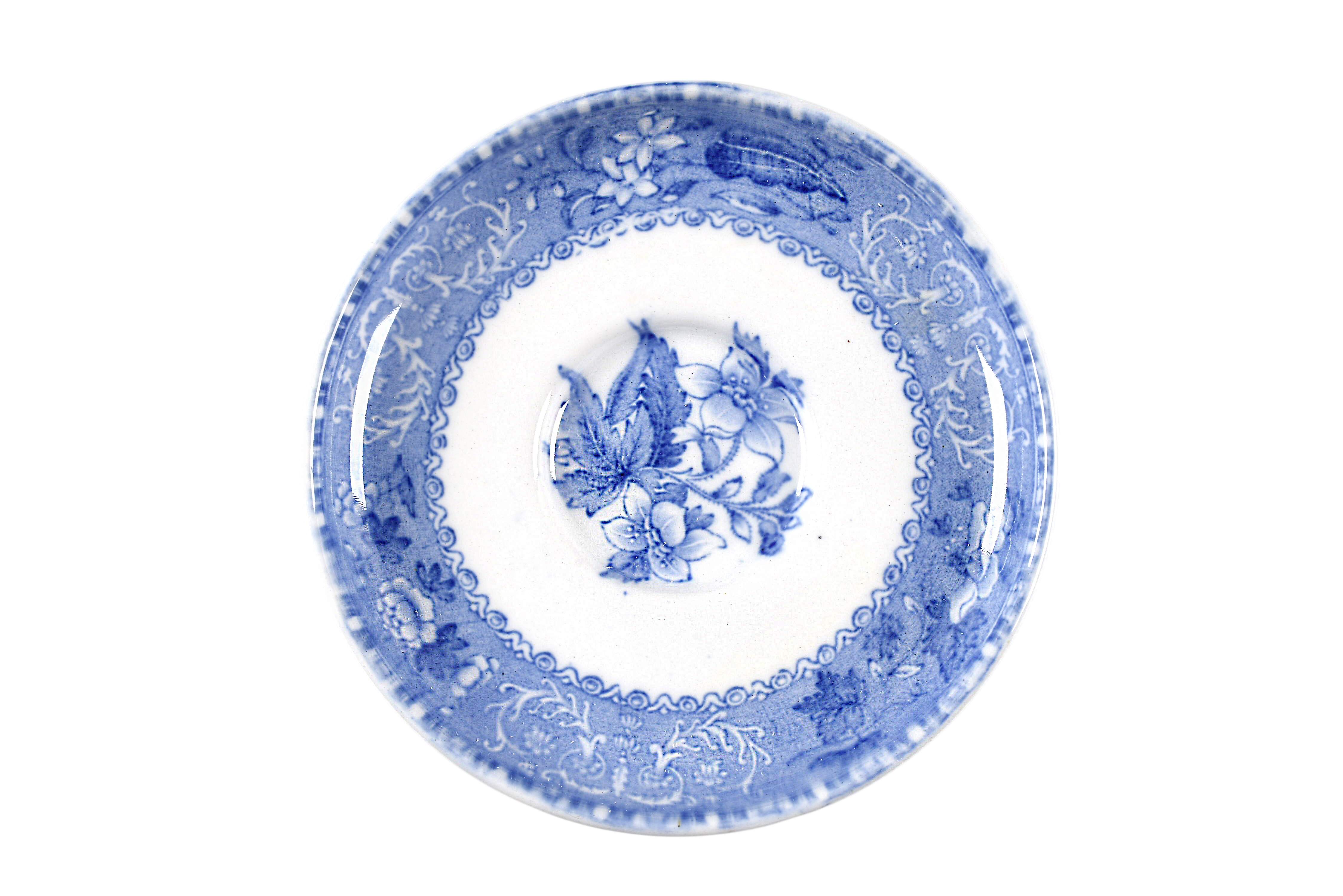 Camilla Blue (Smooth) Saucer for Demitasse Cup by Spode-1