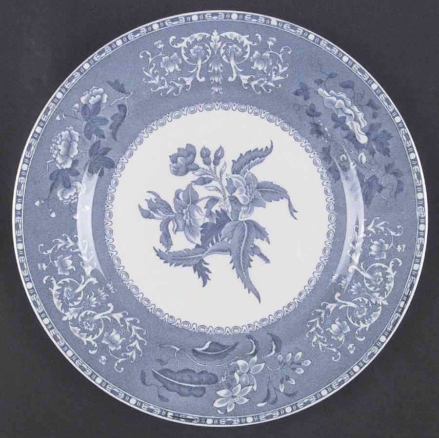 Camilla Blue (Smooth) Dinner Plate by Spode-1