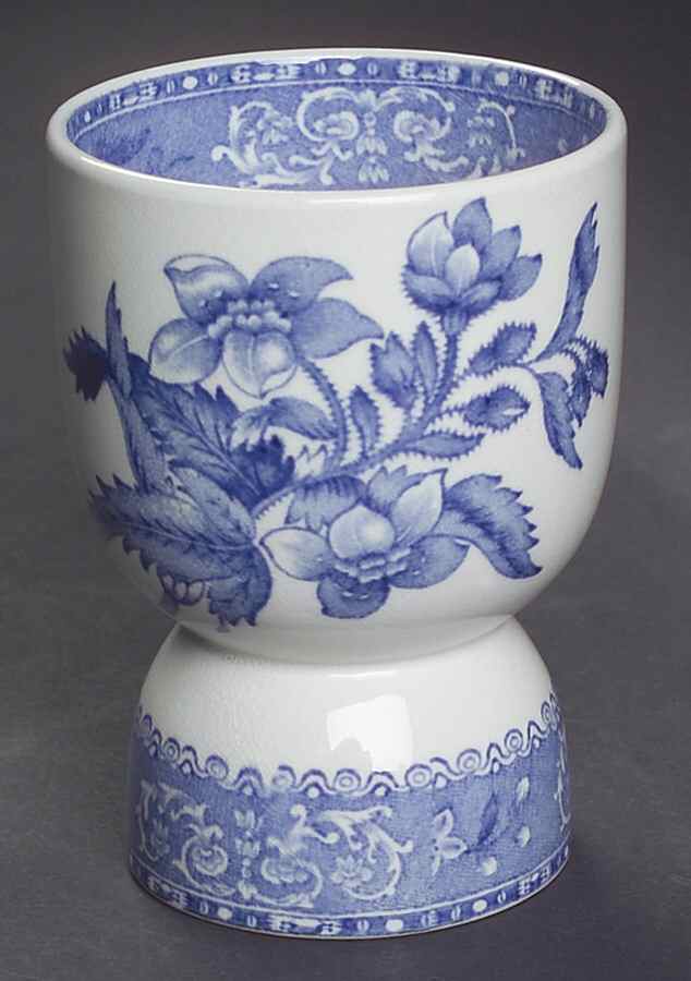 Camilla Blue (Smooth) Double Egg Cup by Spode-1