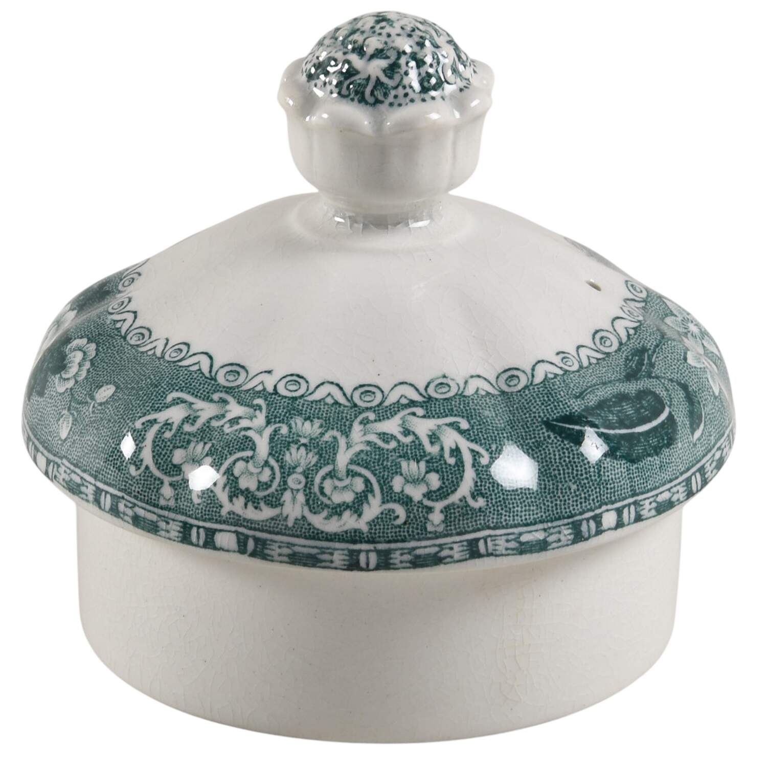 Camilla Light Green (Earthenware, Scallop) Lid for Coffee Pot by Spode-1