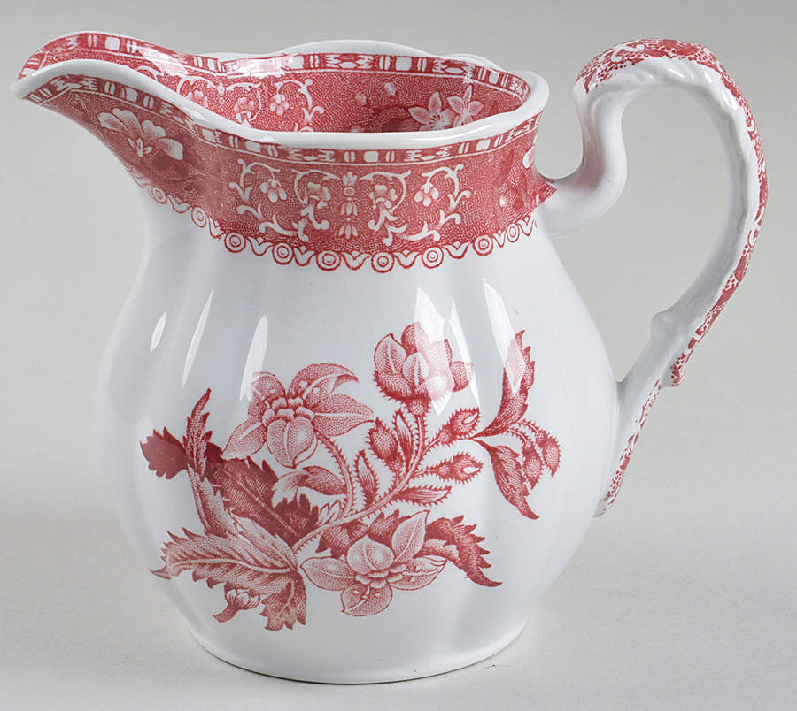 Camilla Red (Earthenware) 8 Oz Pitcher by Spode-1