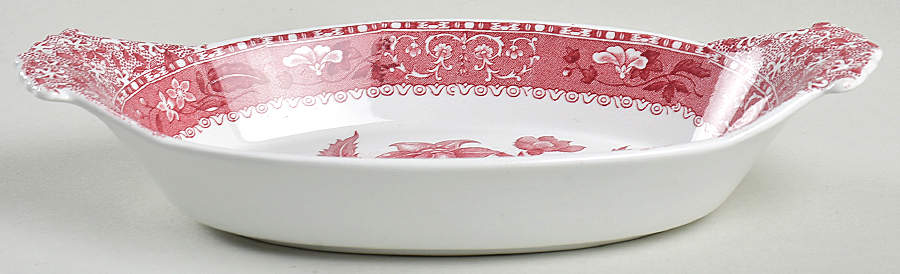Camilla Red (Earthenware) 8" Augratin by Spode-1