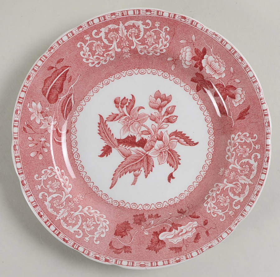Camilla Red (Earthenware) Bread & Butter Plate by Spode-1