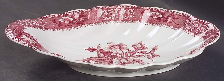 Camilla Red (Earthenware) Relish by Spode-1