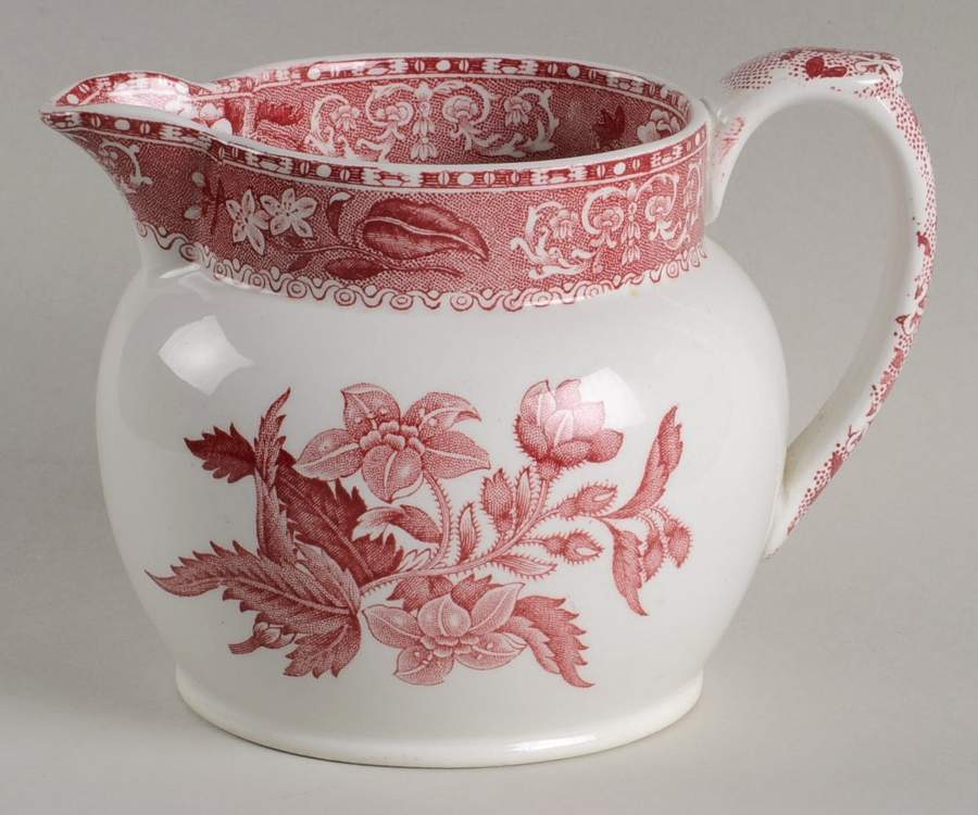Camilla Red (Earthenware) 12 Oz Jug by Spode-1
