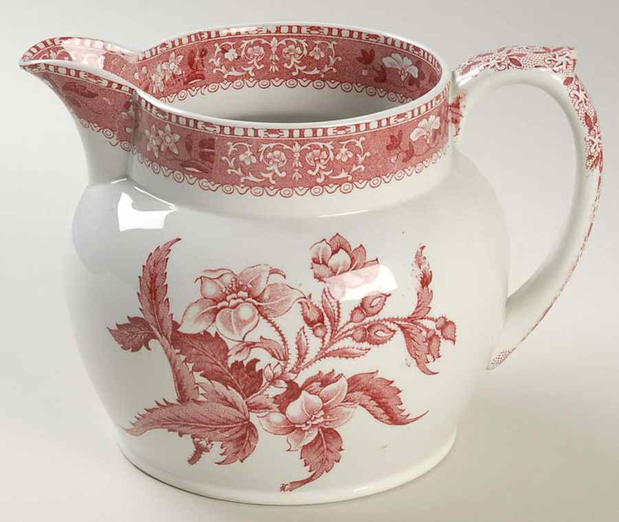 Camilla Red (Earthenware) 32 Oz Jug by Spode-1