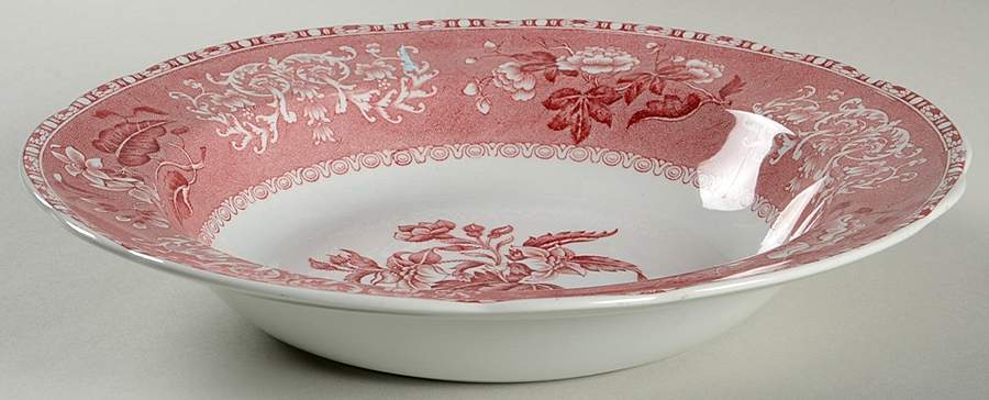 Camilla Red (Earthenware) 10" Round Vegetable Bowl by Spode-1