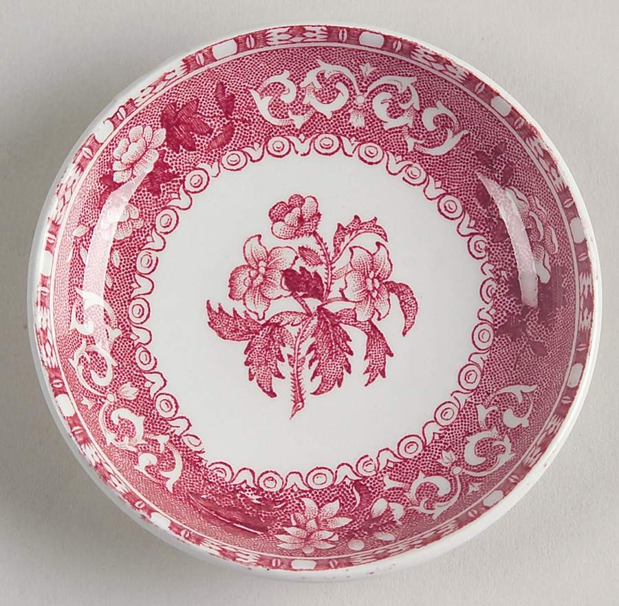 Camilla Red (Earthenware) Butter Pat by Spode-1