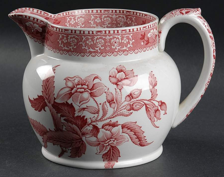 Camilla Red (Earthenware) 28 Oz Jug by Spode-1