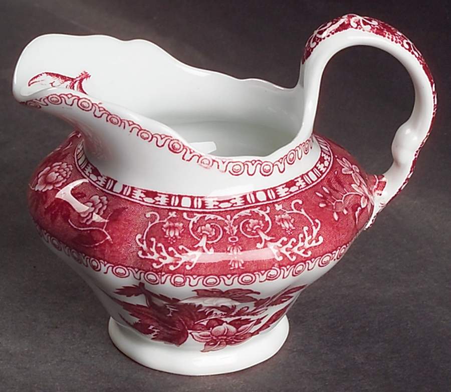Camilla Red (Earthenware) Mini Creamer by Spode-1