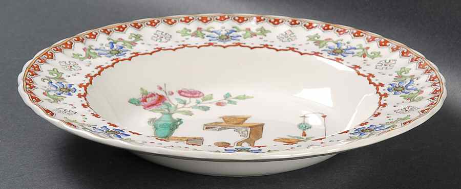 Canton (Fluted) Rim Soup Bowl by Spode-1