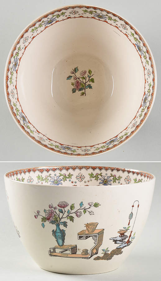 Canton (Smooth) Cranberry Bowl by Spode-1