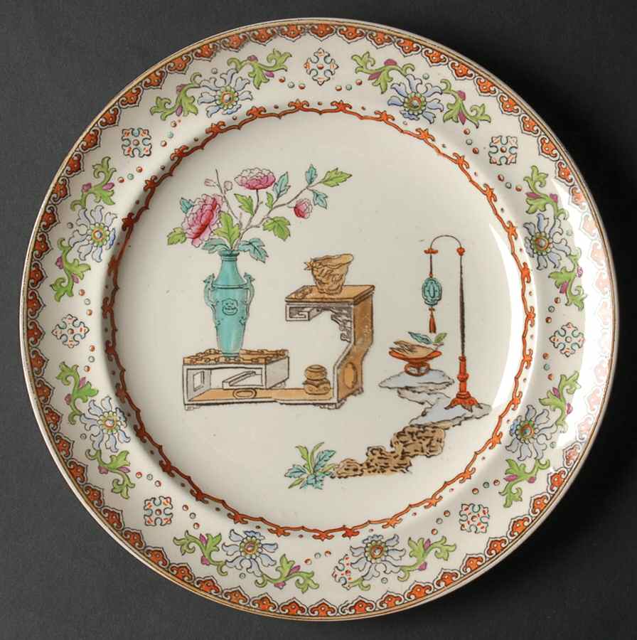 Canton (Smooth) Luncheon Plate by Spode-1