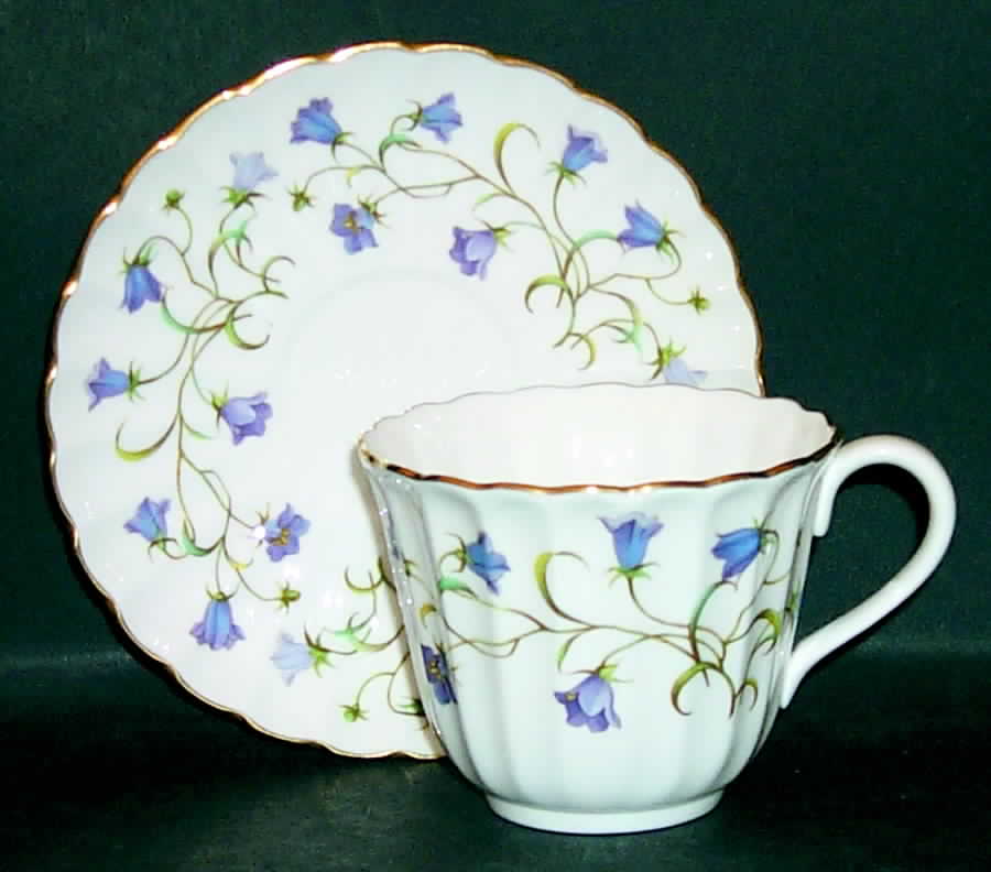 Canterbury Footed Cup & Saucer Set by Spode-1