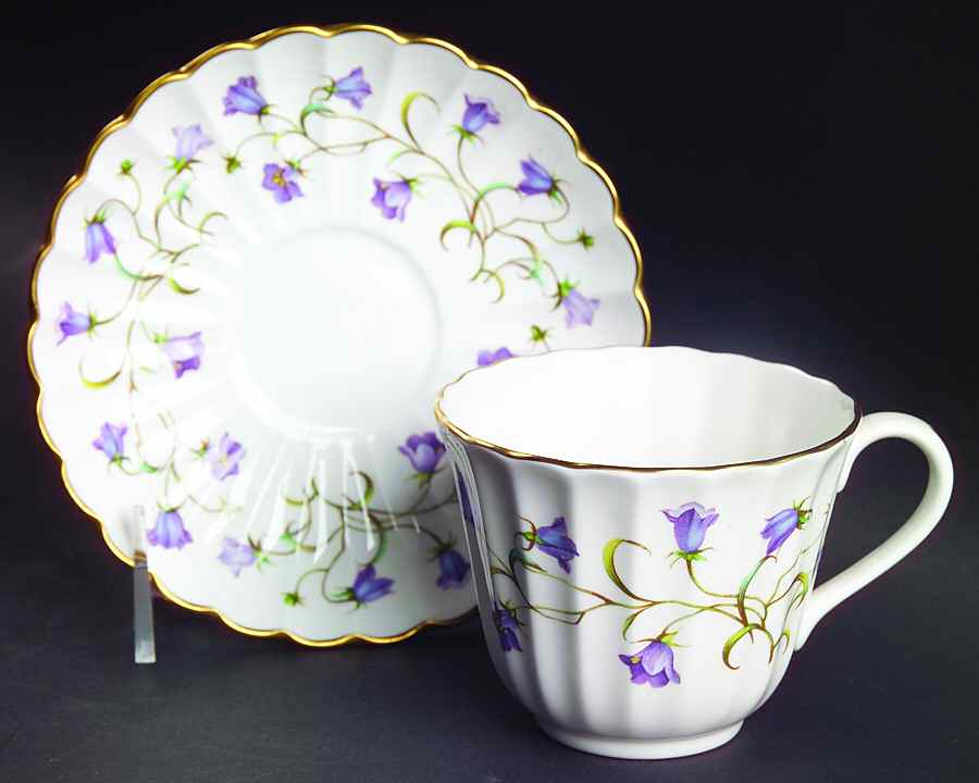 Canterbury Footed Cup & Saucer Set by Spode-1