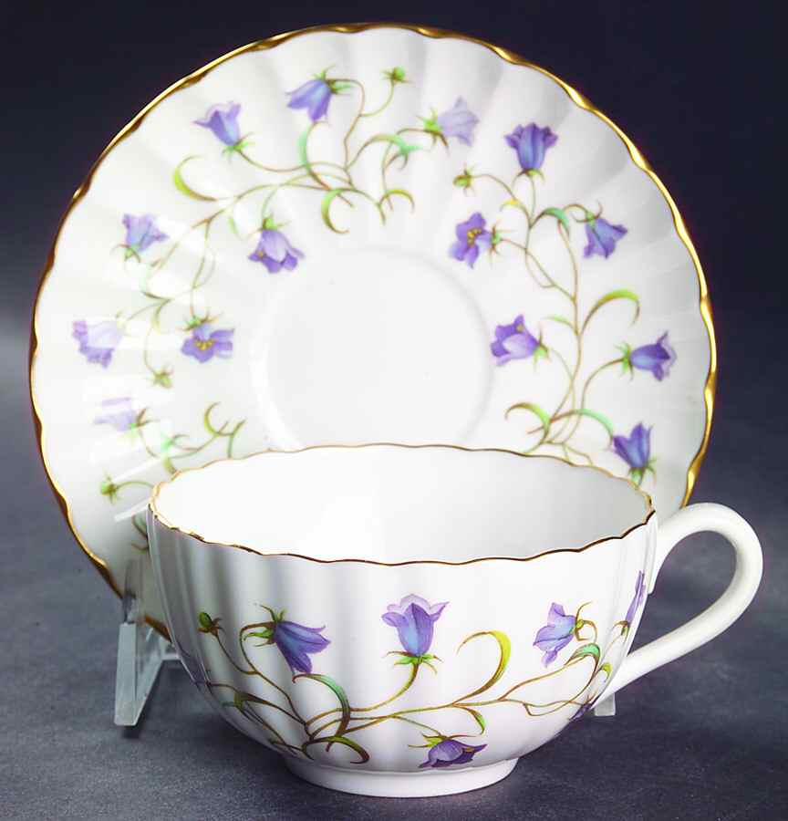 Canterbury Footed Cup & Saucer Set by Spode-1