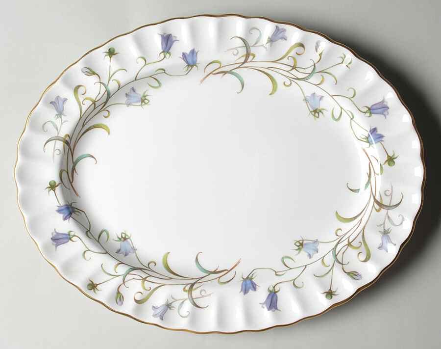 Canterbury 12" Oval Serving Platter by Spode-1