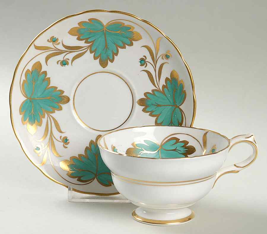 Carnalea Footed Cup & Saucer Set by Spode-1