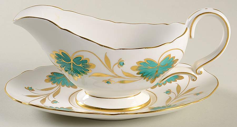 Carnalea Gravy Boat & Underplate by Spode-1