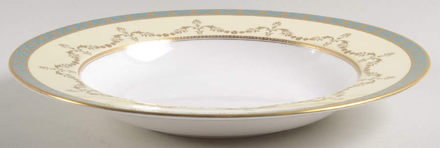 Chatsworth (Bone) Large Rim Soup Bowl by Spode-1