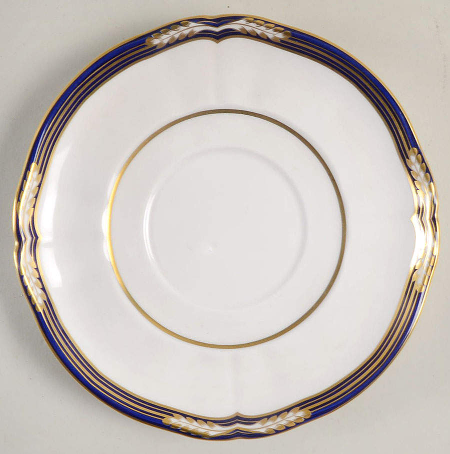 Chancellor Cobalt Blue Saucer for Cream Soup Bowl by Spode-1