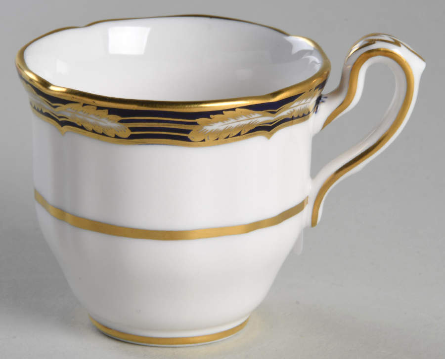 Chancellor Cobalt Blue Footed Demitasse Cup by Spode-1