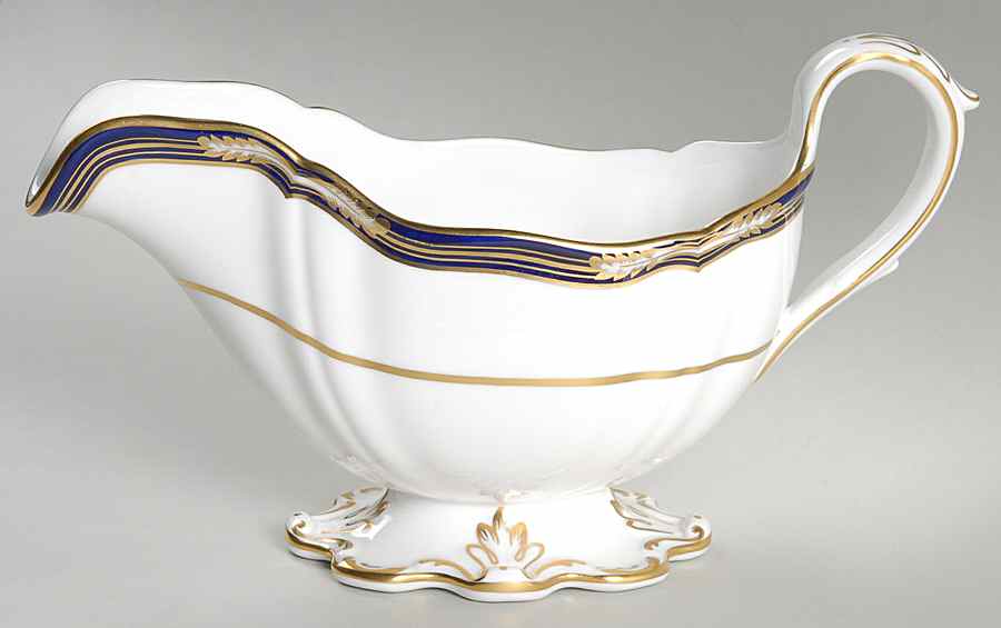 Chancellor Cobalt Blue Gravy Boat by Spode-1