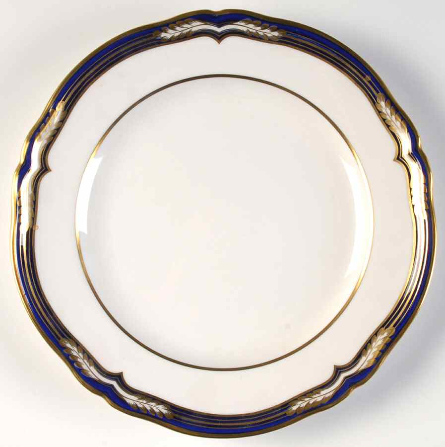 Chancellor Cobalt Blue Luncheon Plate by Spode-1