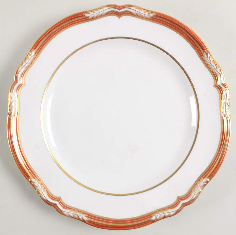 Chancellor Crimson Luncheon Plate by Spode-1