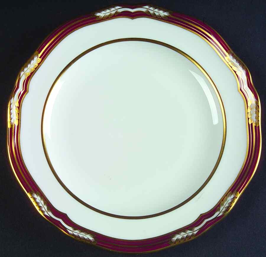 Chancellor Crimson Bread & Butter Plate by Spode-1