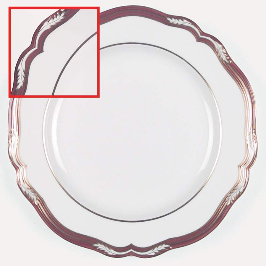 Chancellor Orange Dinner Plate by Spode-1